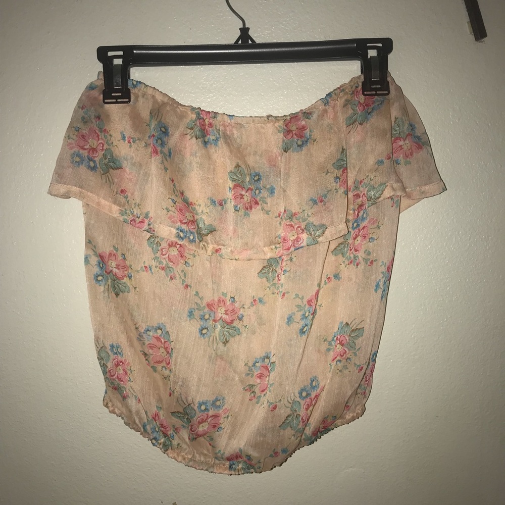 Strapless Shirt